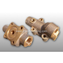 Casting bronze pipe connector